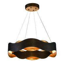 Eurofase Gold US 31783-019 - VAUGHAN,LED CHANDELIER,MED,BRZ