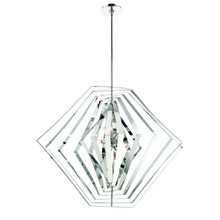 Eurofase Gold US 31888-011 - Downtown, 10LT LTChandelier, Chr