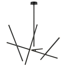 Eurofase Gold US 36250-011 - CROSSROADS,10LT LED CHAND,BLK