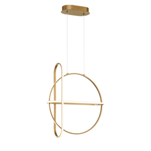 Eurofase Gold US 37035-020 - BERKLEY,CHANDELIER,LED,S GOLD
