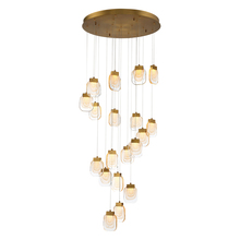 Eurofase Gold US 37192-013 - PAGET,CHAND,LED,19LT,RND,GOLD