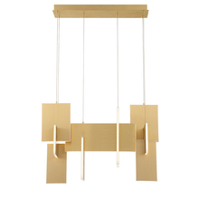Eurofase Gold US 37345-013 - COBURG,CHANDELIER,LED,LNR,GOLD