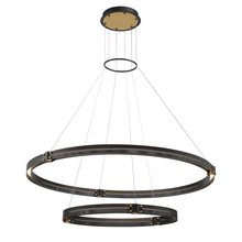 Eurofase Gold US 37385-019 - ADMIRAL,CHA,LED,MED/SM,BLK/GOL