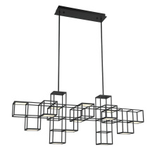 Eurofase Gold US 38257-021 - FERRO,13LT LINEAR LED CHA,BLK