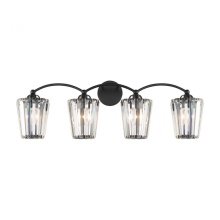 Eurofase Gold US 39331-038 - NATALIA,4LT BATHBAR,BLK