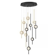 Eurofase Gold US 39464-033 - BARLETTA,10LT LED CHAND,MIXED