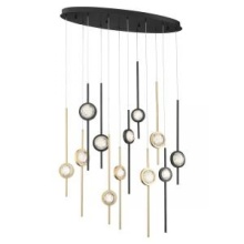Eurofase Gold US 39466-037 - BARLETTA,12LT LED CHAND, MIXED