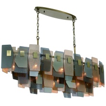 Eurofase Gold US 43874-019 - COCOLINA,11LT CHANDELIER,BRA