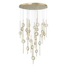 Eurofase Gold US 43890-026 - BARLETTA,26LT LED CHAND,GLD