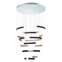 Eurofase Gold US 43902-019 - VERDURA,1LT LED CHANDELIER,BLK