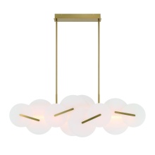 Eurofase Gold US 47210-011 - NUVOLA-CHD-56IN-GD-WH
