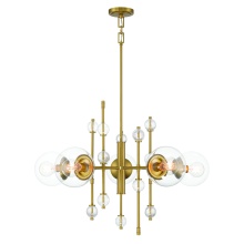 Eurofase Gold US 47221-017 - TRAITON-CHD-5LT-36IN-GD-CL