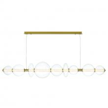 Eurofase Gold US 47257-016 - ATOMO-CHD-9LT-74IN-GD-CL