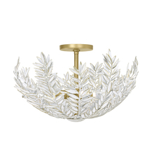 Eurofase Gold US 46437-020 - JALORE, 3LT 22IN SEMIFLUSH MNT