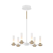 Eurofase Gold US 45712-029 - TORCIA, 6LT CHANDELIER S,WHITE