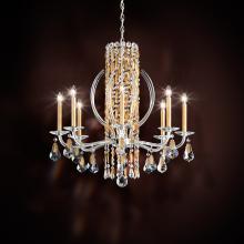 Schonbek 1870 RS8308N-22R - Siena 8 Light 120V Chandelier in Heirloom Gold with Radiance Crystal