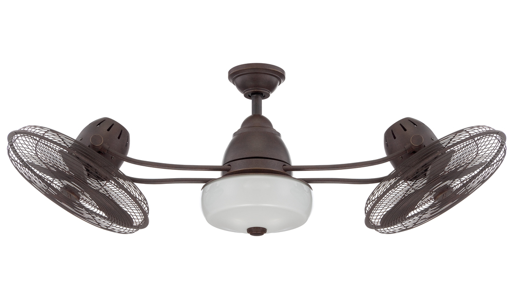 48 Dual Head Ceiling Fan W Blades Light Kit Pd8y Galleria