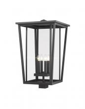 Z-Lite 571PHXXLS-BK - 4 Light Outdoor Post Mount Fixture