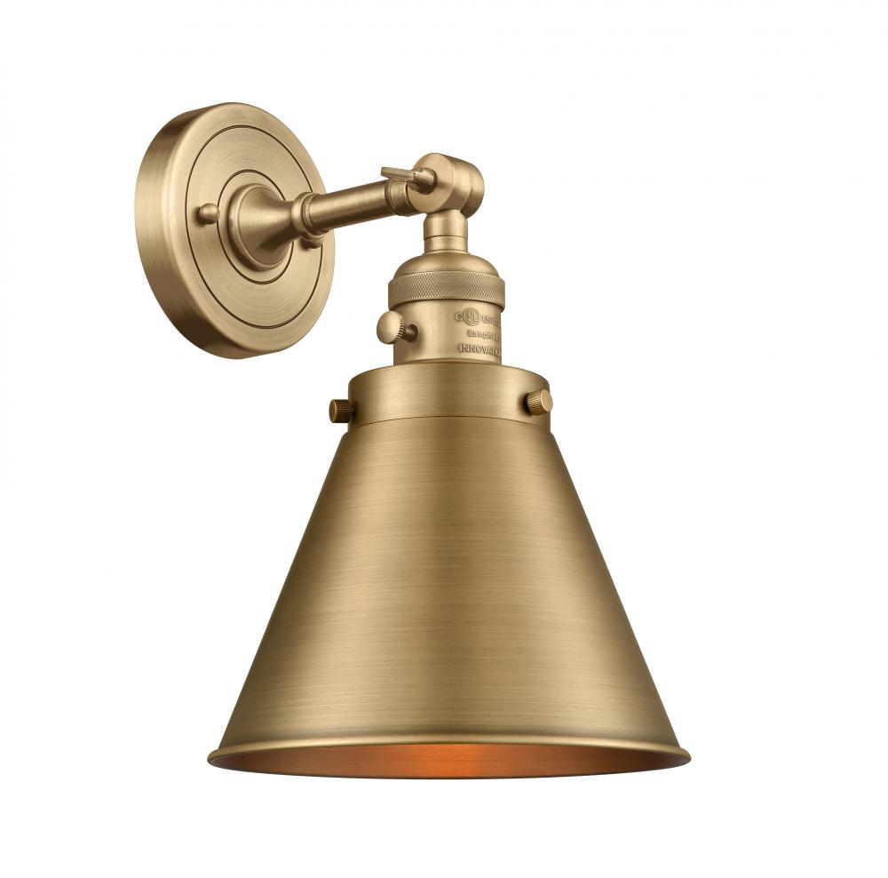 Appalachian - 1 Light - 8 inch - Brushed Brass - Adjustable Sconce