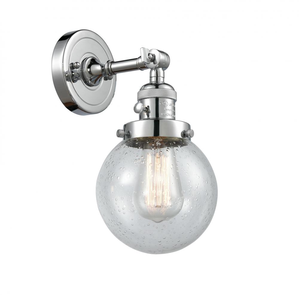 Beacon - 1 Light - 6 inch - Polished Chrome - Adjustable Sconce