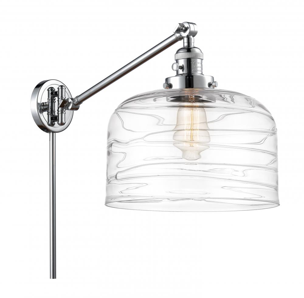 Bell - 1 Light - 12 inch - Polished Chrome -Adjustable Swing Arm