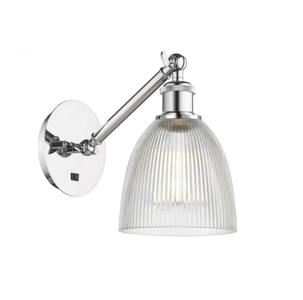 Castile - 1 Light - 6 inch - Polished Chrome - Adjustable Sconce