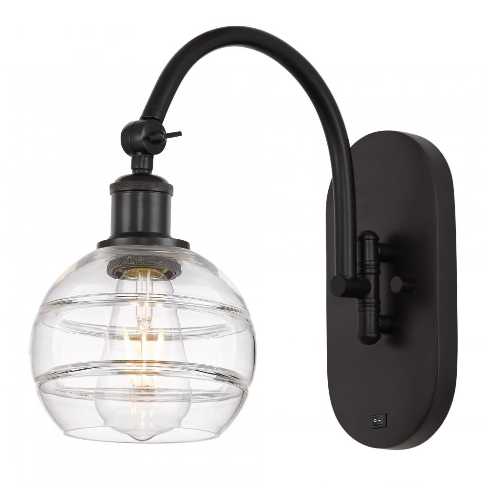 Rochester - 1 Light - 6 inch - Oil Rubbed Bronze - Adjustable Swing Arm