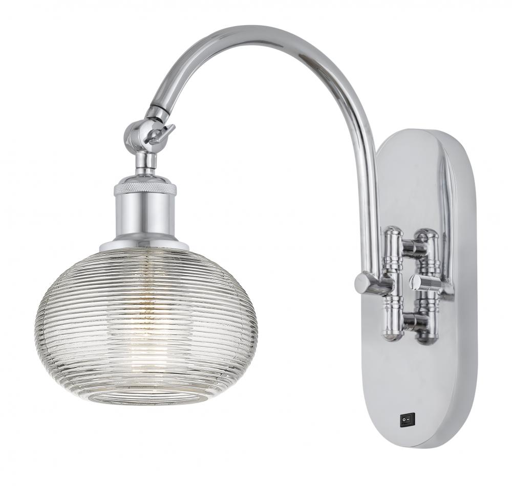 Ithaca - 1 Light - 6 inch - Polished Chrome - Adjustable Swing Arm