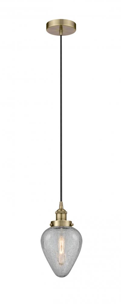Geneseo - 1 Light - 7 inch - Antique Copper - Mini Pendant