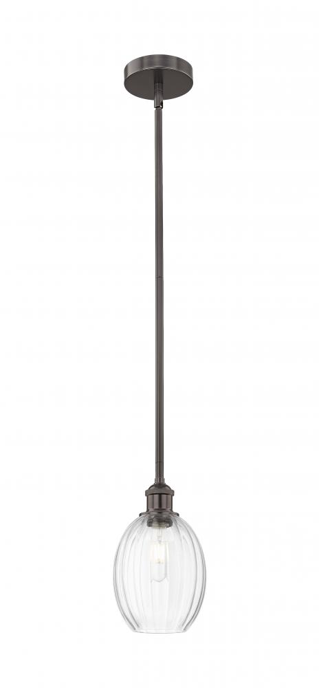 Preston Bulb - 1 Light - 6 inch - Oil Rubbed Bronze - Stem hung - Mini Pendant