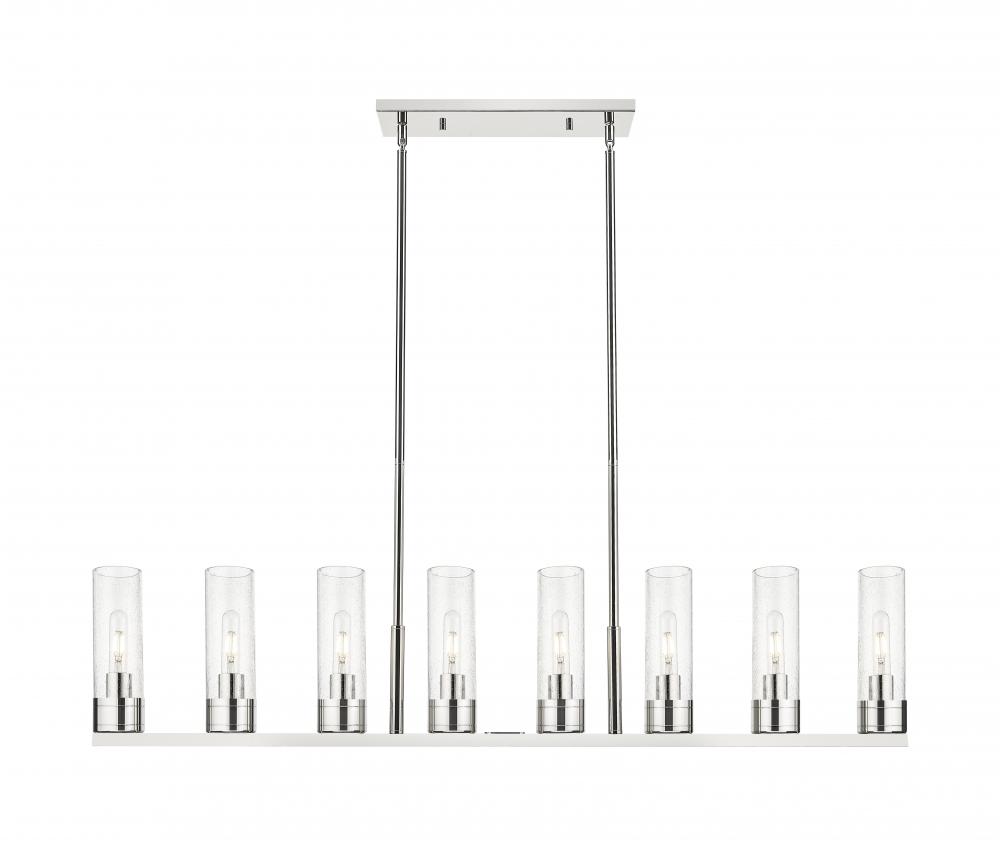 Boreas - 6 Light - 48 inch - Polished Nickel - Linear Pendant