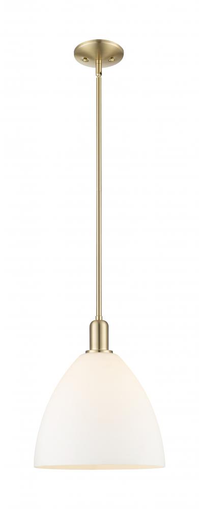 Bristol - 1 Light - 12 inch - Champagne Bronze - Stem hung - Mini Pendant