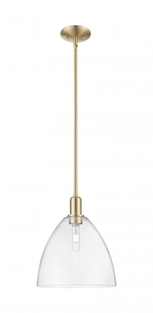 Bristol - 1 Light - 12 inch - Champagne Bronze - Stem hung - Mini Pendant