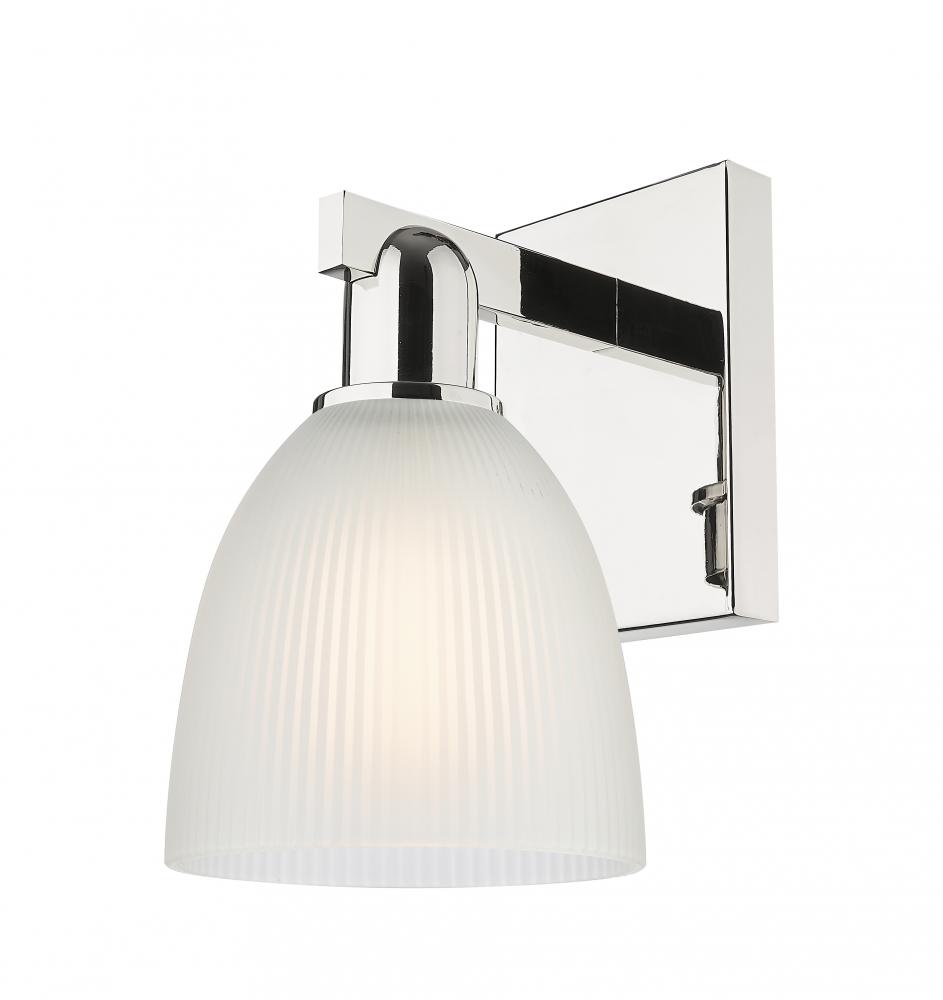 Castile - 1 Light - 6 inch - Polished Nickel - Sconce