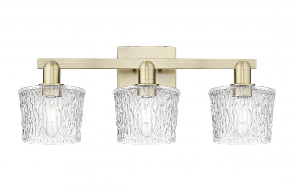 Niagara - 3 Light - 26 inch - Antique Brass - Bath Vanity Light