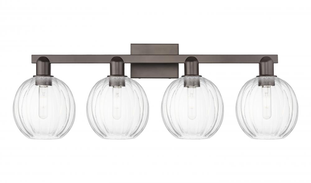 Preston - 4 Light - 36 inch - Oil Rubbed Bronze - Bath Vanity Light
