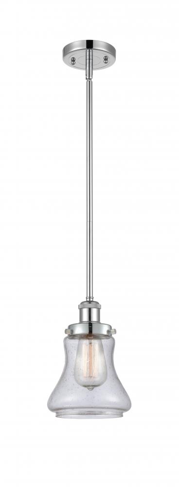 Bellmont - 1 Light - 6 inch - Polished Chrome - Mini Pendant