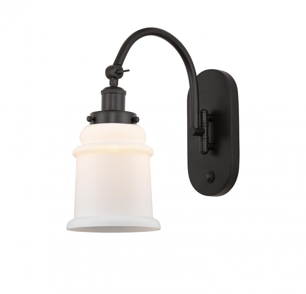 Canton - 1 Light - 7 inch - Oil Rubbed Bronze - Adjustable Swing Arm