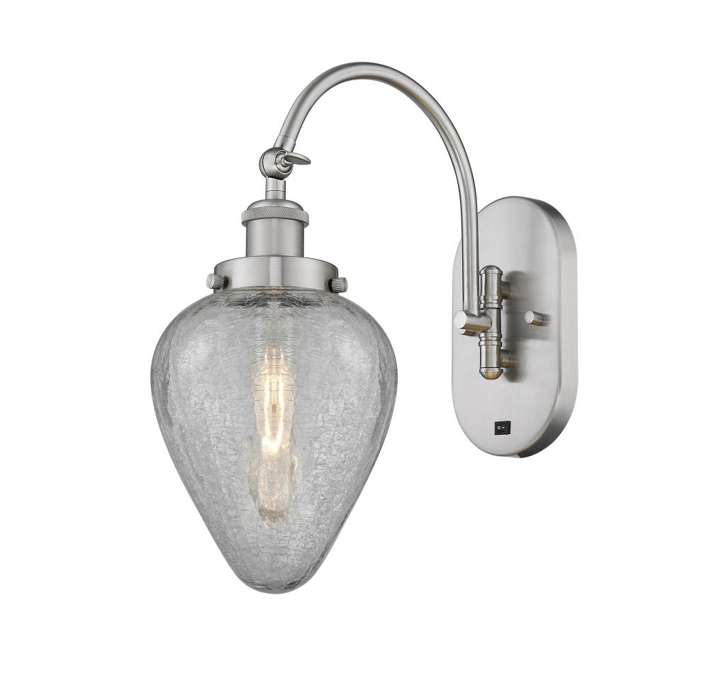 Geneseo - 1 Light - 7 inch - Brushed Satin Nickel - Adjustable Swing Arm