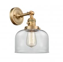 Innovations Lighting 203SW-BB-G72 - Bell - 1 Light - 8 inch - Brushed Brass - Adjustable Sconce
