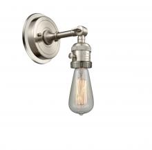 Innovations Lighting 203SWBP-SN - Bare Bulb - 1 Light - 5 inch - Brushed Satin Nickel - Adjustable Sconce