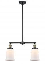 Innovations Lighting 209-BAB-G181-LED - Canton - 2 Light - 21 inch - Black Antique Brass - Stem Hung - Adjustable Island Light