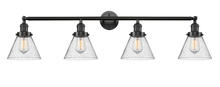 Innovations Lighting 215-OB-G44 - Cone - 4 Light - 44 inch - Oil Rubbed Bronze - Adjustable Bath Vanity Light