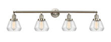 Innovations Lighting 215-SN-G172 - Fulton - 4 Light - 43 inch - Brushed Satin Nickel - Adjustable Bath Vanity Light