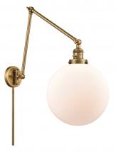 Innovations Lighting 238-BB-G201-12 - Beacon - 1 Light - 12 inch - Brushed Brass -Adjustable Swing Arm