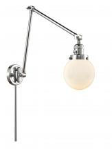 Innovations Lighting 238-PC-G201-6 - Beacon - 1 Light - 6 inch - Polished Chrome -Adjustable Swing Arm