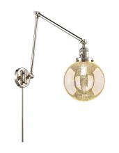 Innovations Lighting 238-PN-G208-8 - Beacon - 1 Light - 8 inch - Polished Nickel -Adjustable Swing Arm