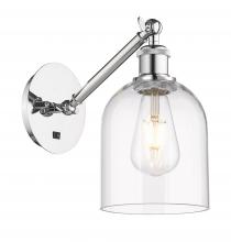 Innovations Lighting 317-1W-PC-G558-6CL - Bella - 1 Light - 6 inch - Polished Chrome - Adjustable Sconce