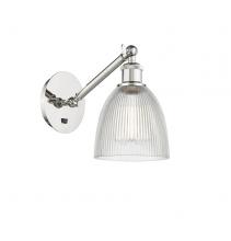 Innovations Lighting 317-1W-PN-G382 - Castile - 1 Light - 6 inch - Polished Nickel - Adjustable Sconce