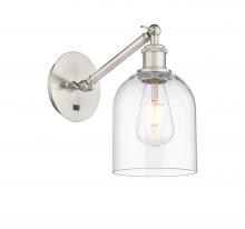 Innovations Lighting 317-1W-SN-G558-6CL - Bella - 1 Light - 6 inch - Brushed Satin Nickel - Adjustable Sconce